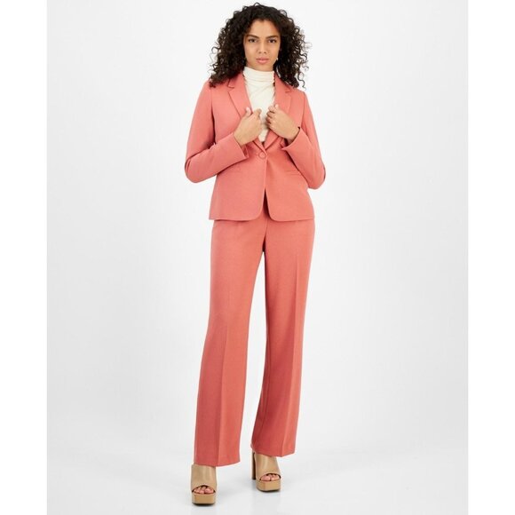 Bar III Blazer Women Size S Pink Faded Rose One Button Suit Jacket Workwear $129 - Picture 4 of 8